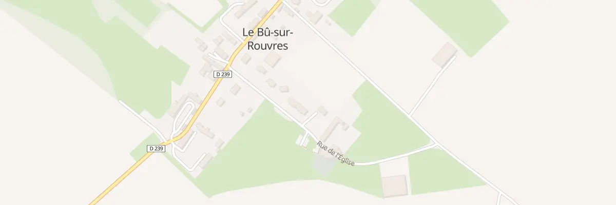 Plan du 9B Rue de l’Église au Bû-sur-Rouvres