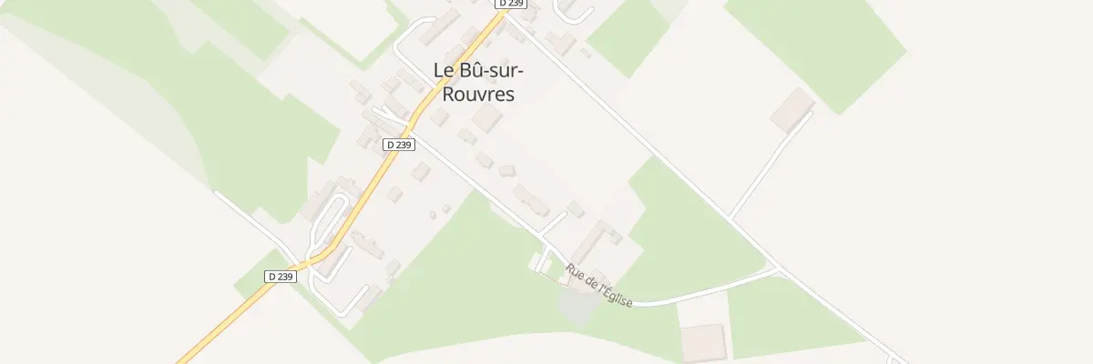 Plan du 9A Rue de l’Église au Bû-sur-Rouvres