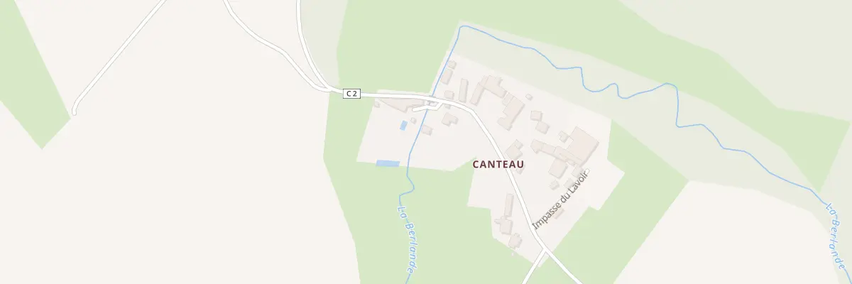 Plan du 7 Rue de Canteau Paizay à Melle