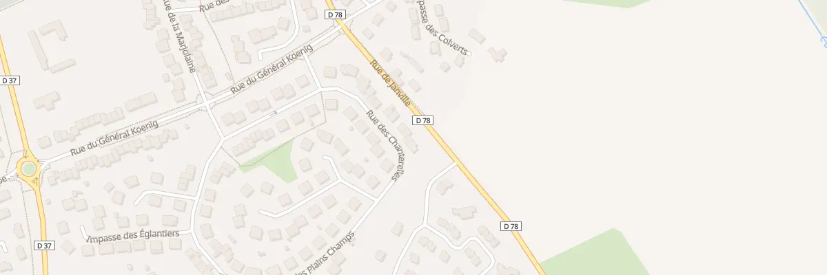 Plan du 35 Rue des Chanterelles à Troarn