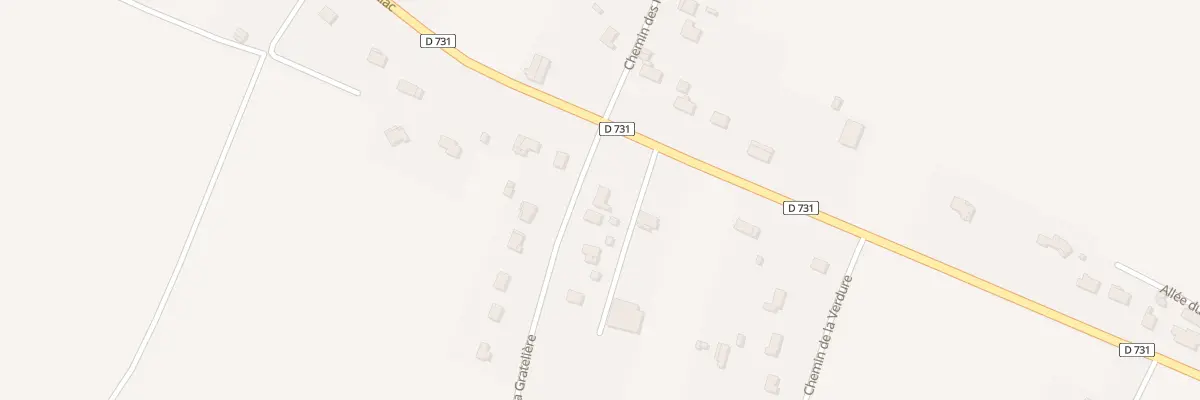 Plan du 3 Rte de la Grateliére à Barret