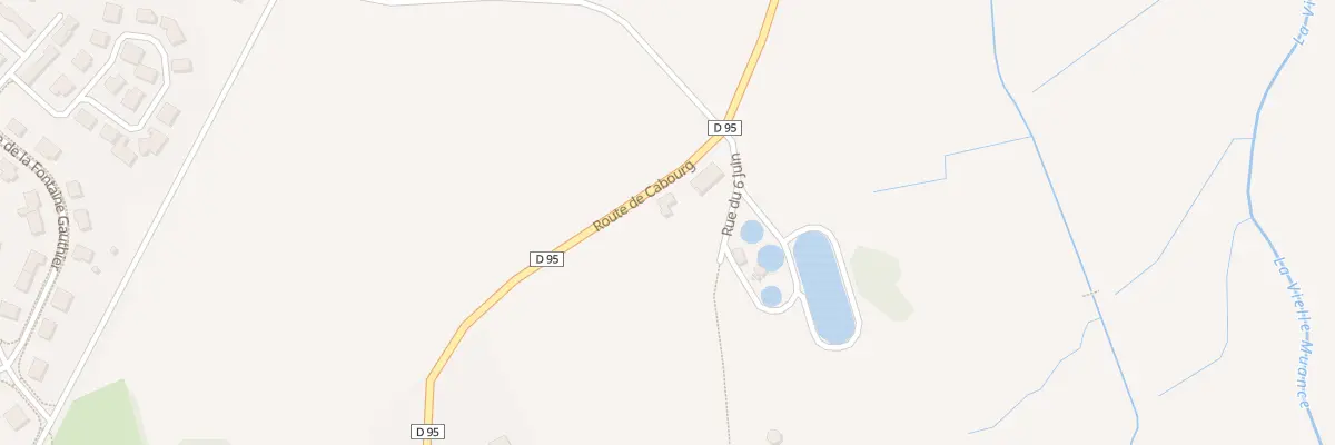 Plan du 5179 Rue de Cabourg à Troarn