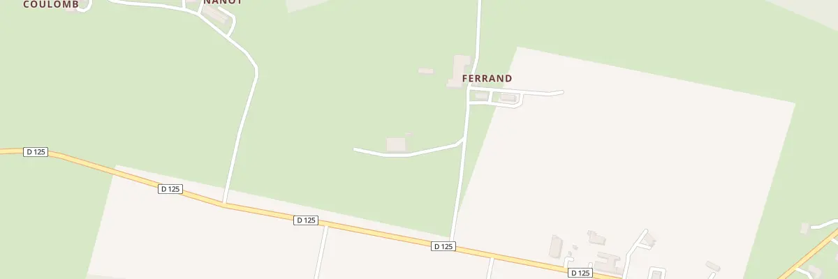 Plan du 2 Le Blanc à Brouqueyran