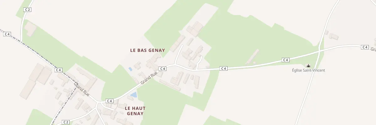 Plan du 35 Grand Rue à Chérigné