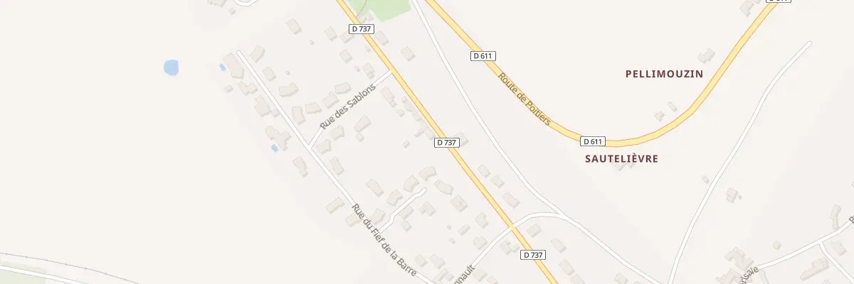 Plan du 40 Rue de la Mothe à Nanteuil