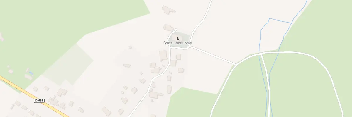 Plan du 32 Le Bourg à Saint-Côme