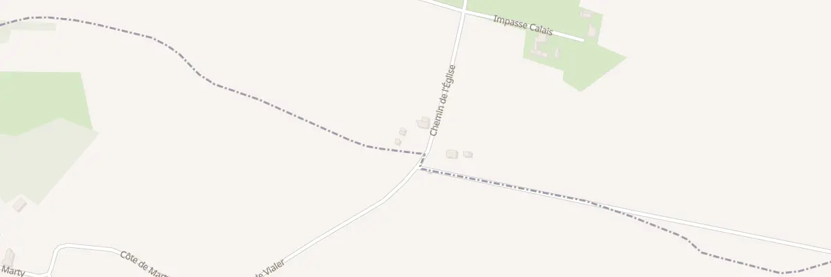 Plan du 5022 Lacau à Vialer