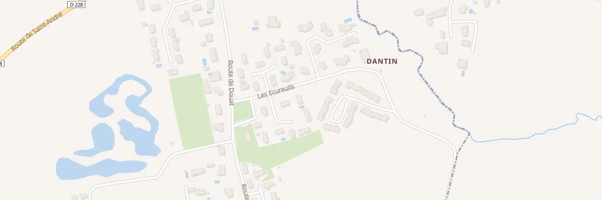 Plan du 11 Lot Les Ecureuils à Saint-Pierre-d’Aurillac