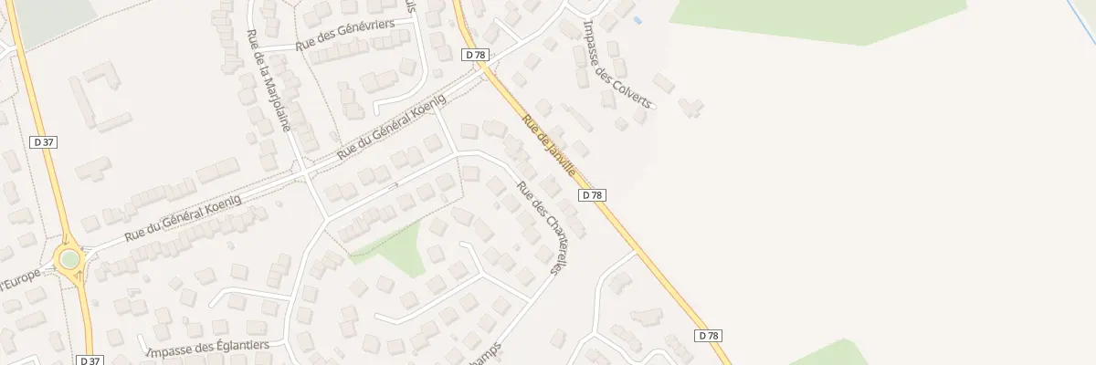 Plan du 27 Rue des Chanterelles à Troarn