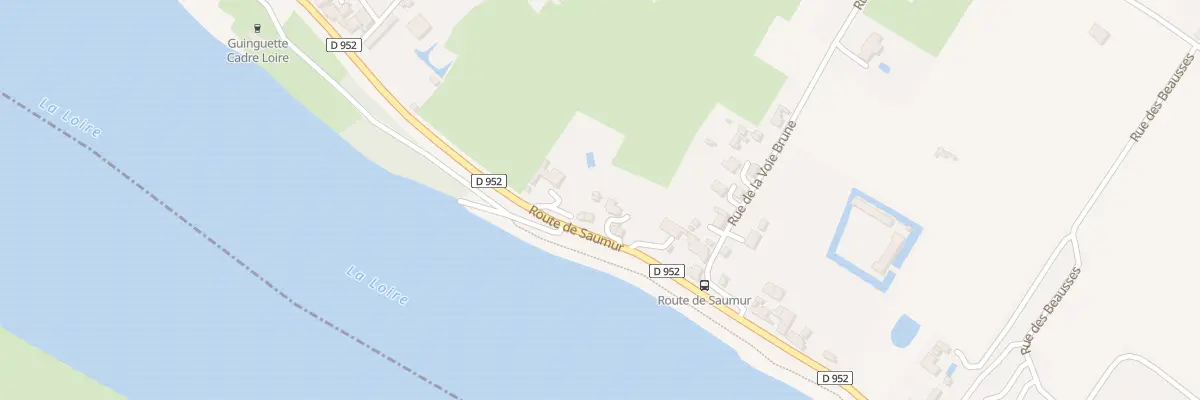 Plan du 33 Rte de Saumur à Saint-Clément-des-Levées