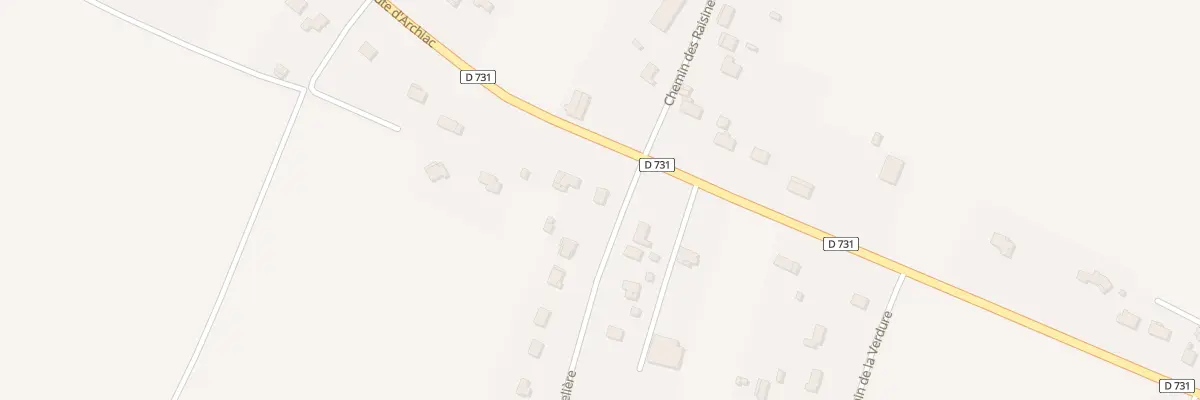 Plan du 2 Rte de la Grateliére à Barret