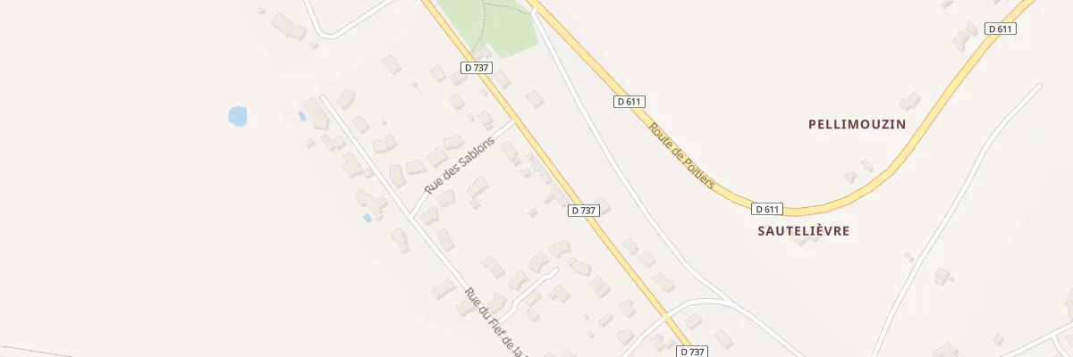 Plan du 36 Rue de la Mothe à Nanteuil