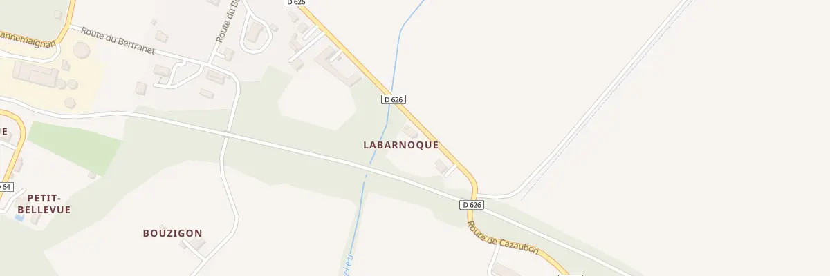 Plan du 329 Saint Hubert à Labastide-d’Armagnac