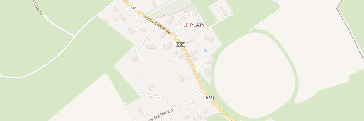 Plan du 1168 Rte d’Argences à Saint-Pair