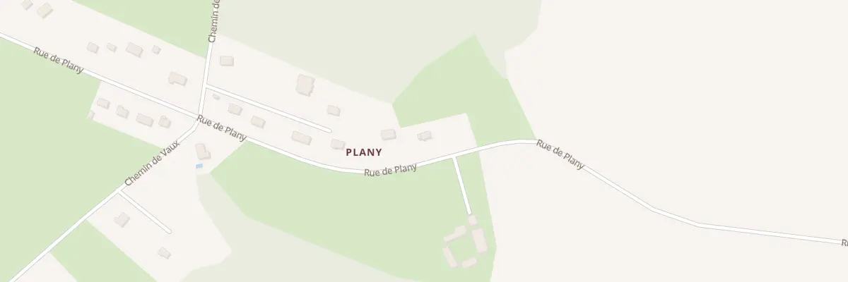 Plan du 31 Rue de Plany à La Hoguette