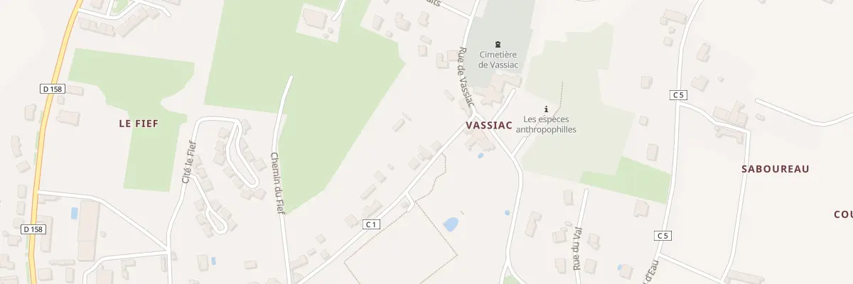 Plan du 55B Rue de Vassiac à Saint-Grégoire-d’Ardennes