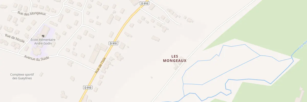 Plan du 80 Av de l’Isle à Guîtres