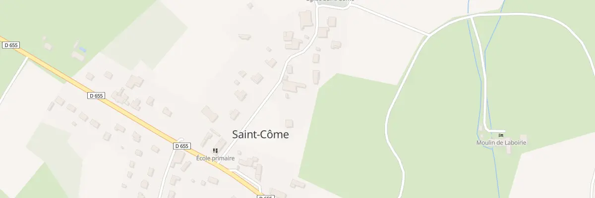 Plan du 34 Le Bourg à Saint-Côme