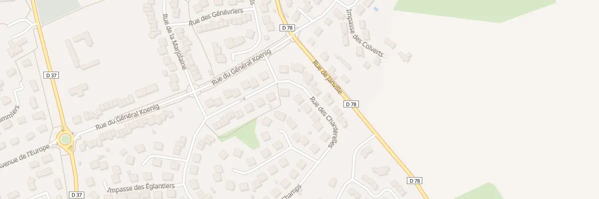 Plan du 26 Rue des Chanterelles à Troarn
