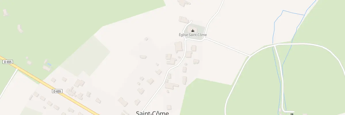 Plan du 11 Le Bourg à Saint-Côme