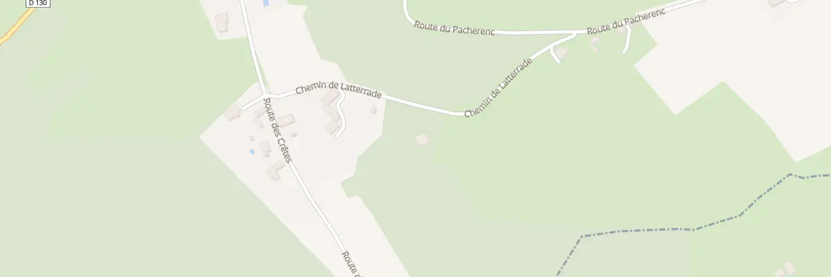 Plan du 22 Che Latterrade à Portet
