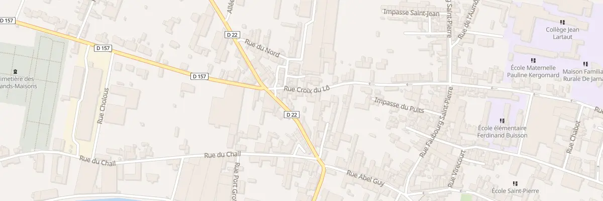 Plan du 27 Rue Croix du Lo à Saint-Preuil