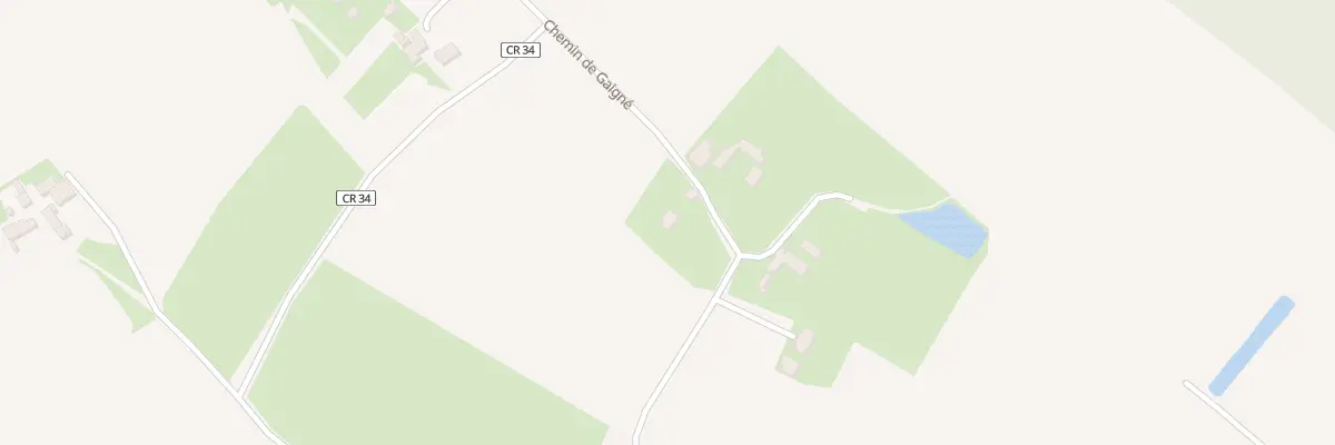 Plan du 98 Che de Gaigné à Beaufort-en-Anjou