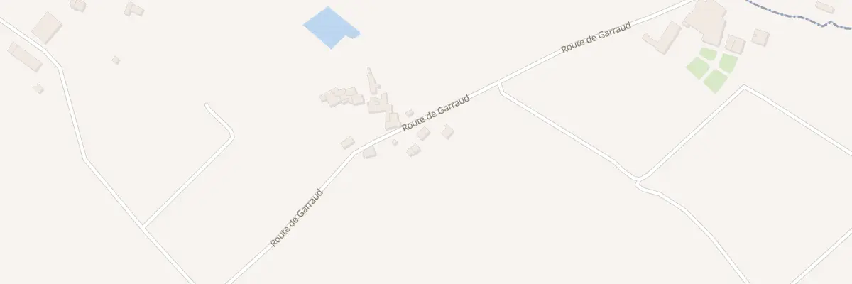 Plan du 8T Lavergne à Néac