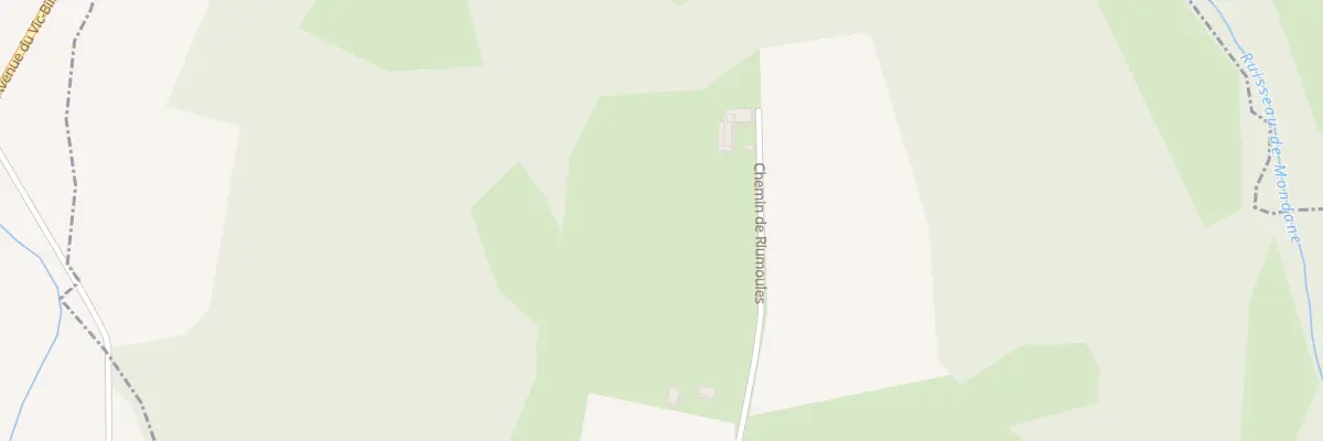 Plan du 1009 Che de Riumoules à Gerderest