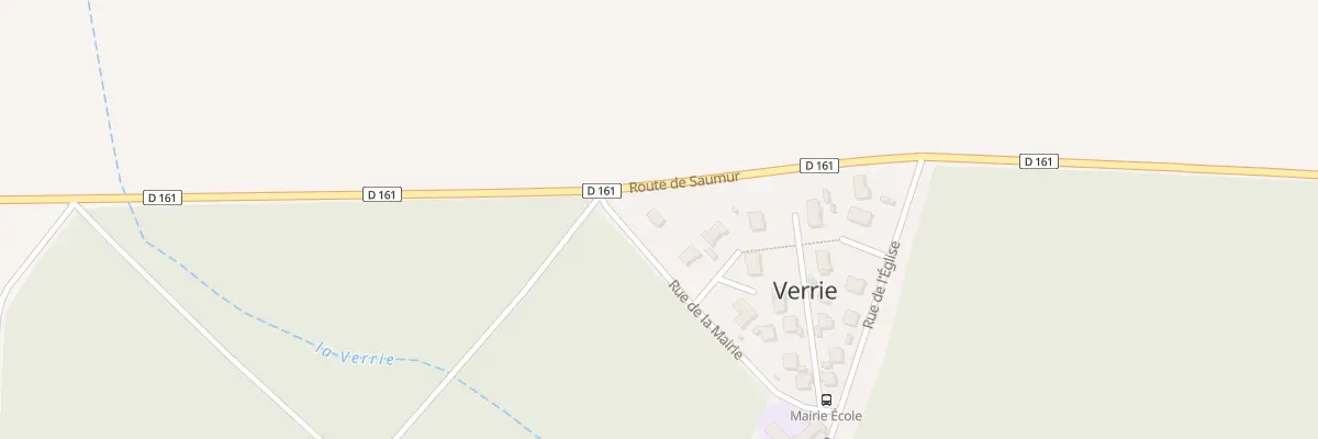 Plan du 1B Rue de la mairie à Verrie
