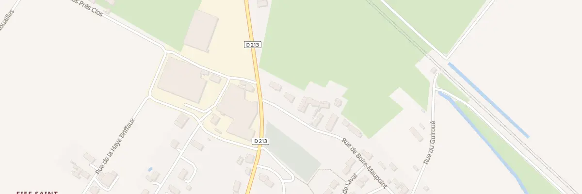 Plan du 3 Rue de la Boire-maupoint à Saint-Clément-des-Levées