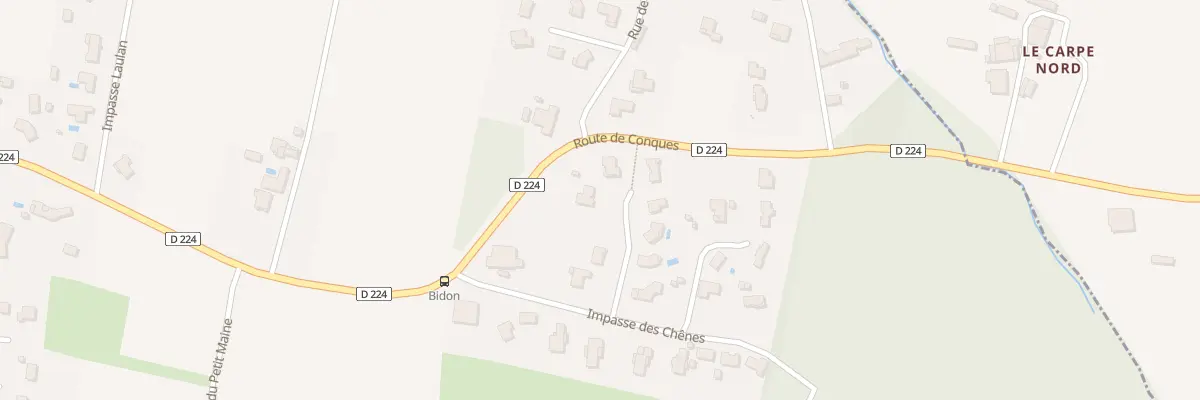 Plan du 89 Imp des Érables à Saint-Pardon-de-Conques