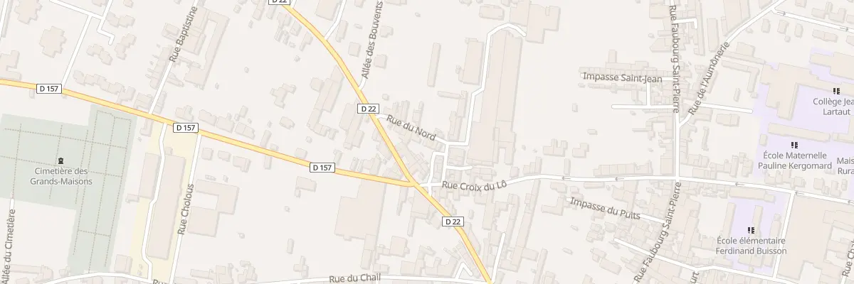 Plan du 7 Rue du Nord à Jarnac