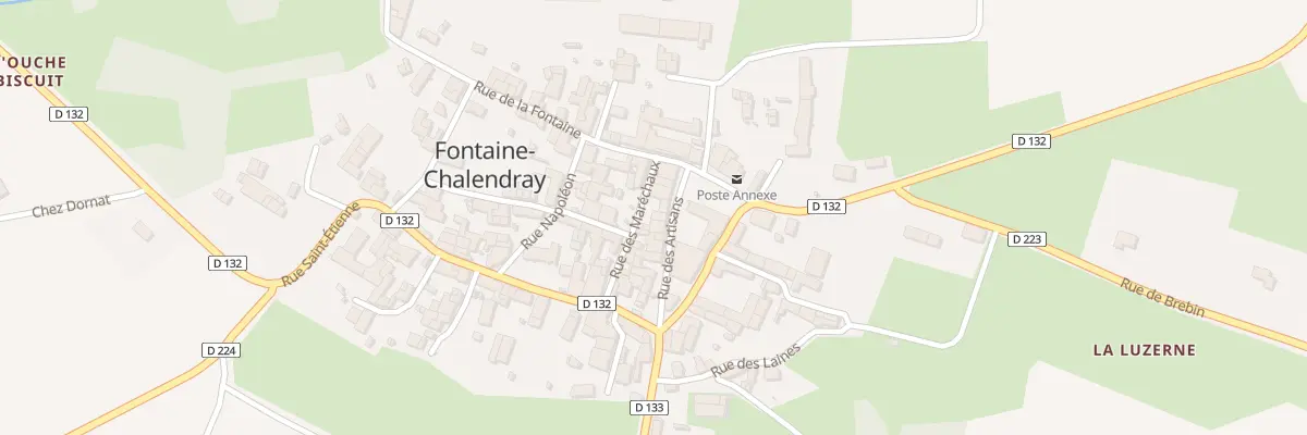 Plan du 11 Rue des Artisans à Fontaine-Chalendray