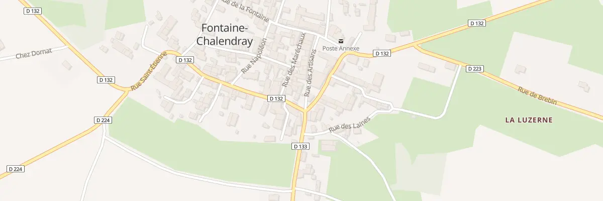Plan du 3 Rue des Artisans à Fontaine-Chalendray