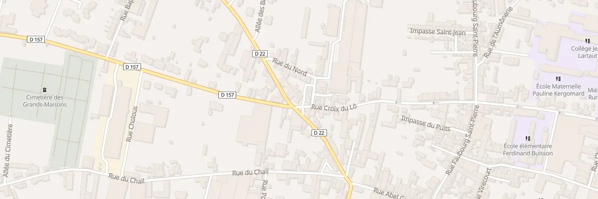 Plan du 3 Pl de la Bastille à Jarnac