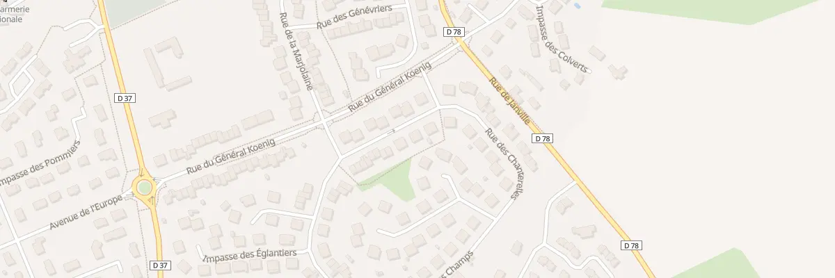 Plan du 20 Rue des Chanterelles à Troarn