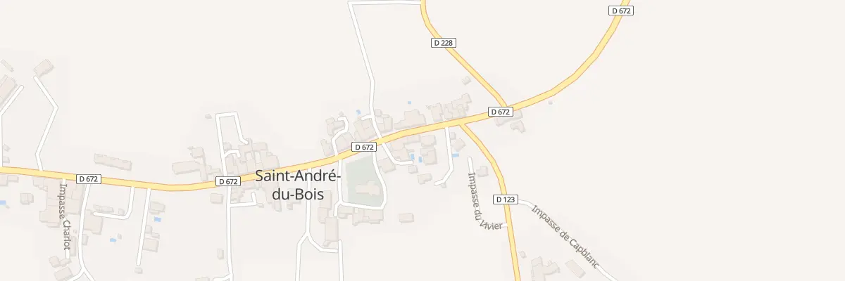 Plan du 6 Le Bourg Sud à Saint-André-du-Bois