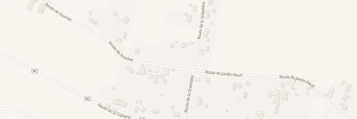 Plan du 4 Rte de Souchet à Barret