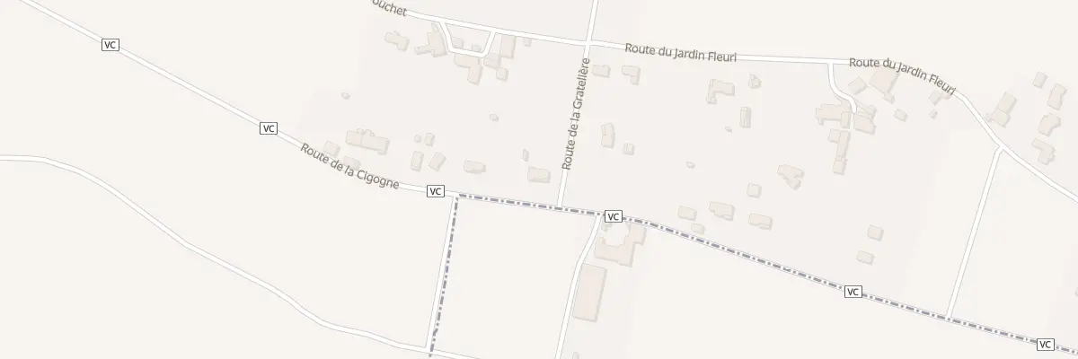 Plan du 102 Rte de la Cigogne à Barret