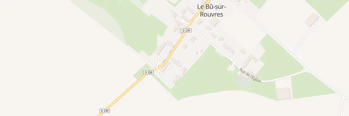 Plan du 13 Rue de Soignolles au Bû-sur-Rouvres
