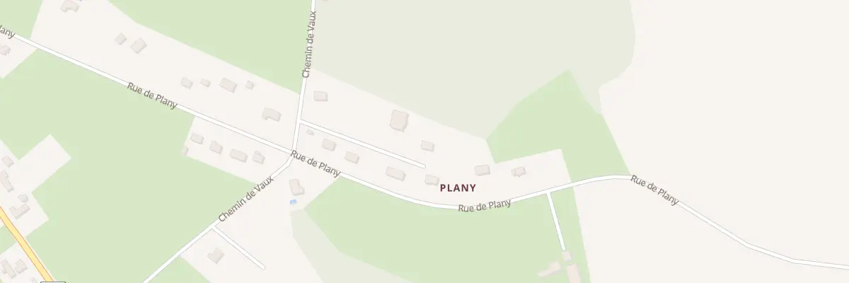 Plan du 11 Che de Vaux à La Hoguette