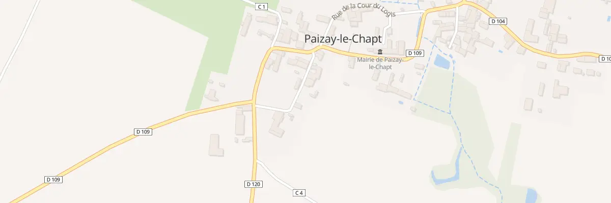 Plan du 5 Rue des Tilleuls à Paizay-le-Chapt