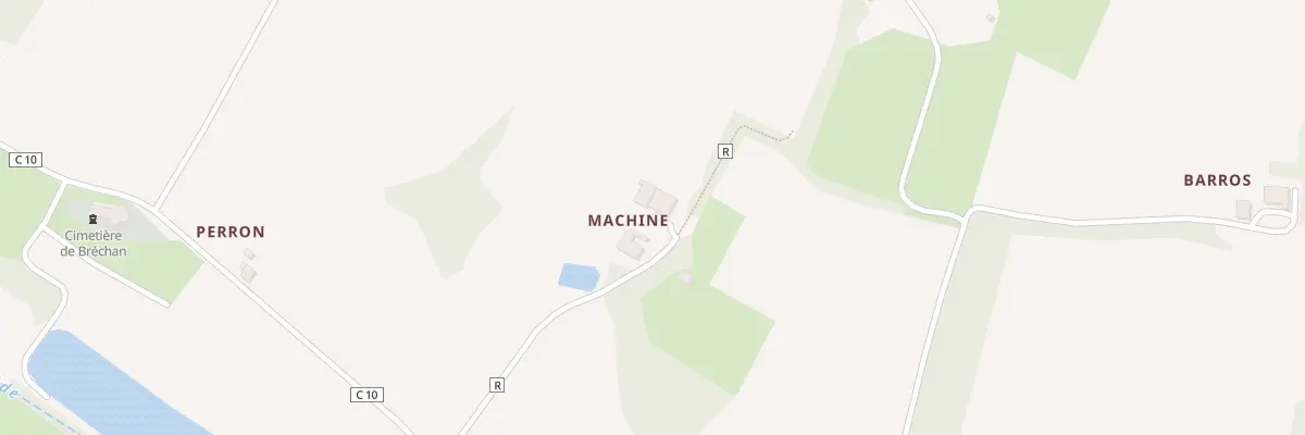 Plan du 3686 Rte de Bréchan à Mauléon-d’Armagnac