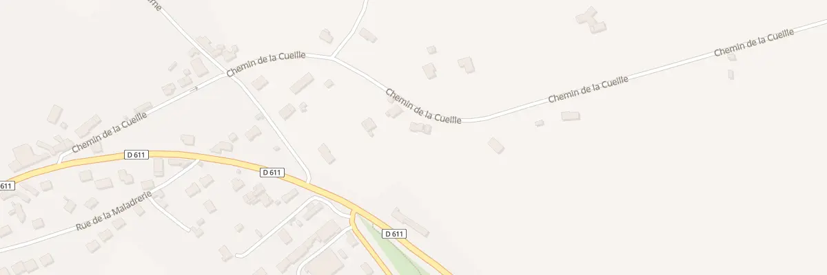 Plan du 44 Che de la Cueille à Nanteuil
