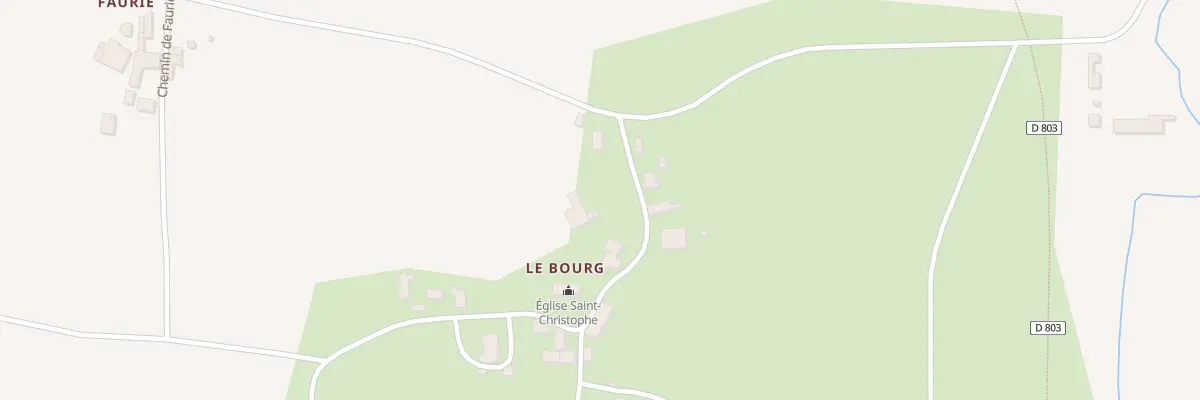 Plan du 43 Rte du Bourg à Morizès