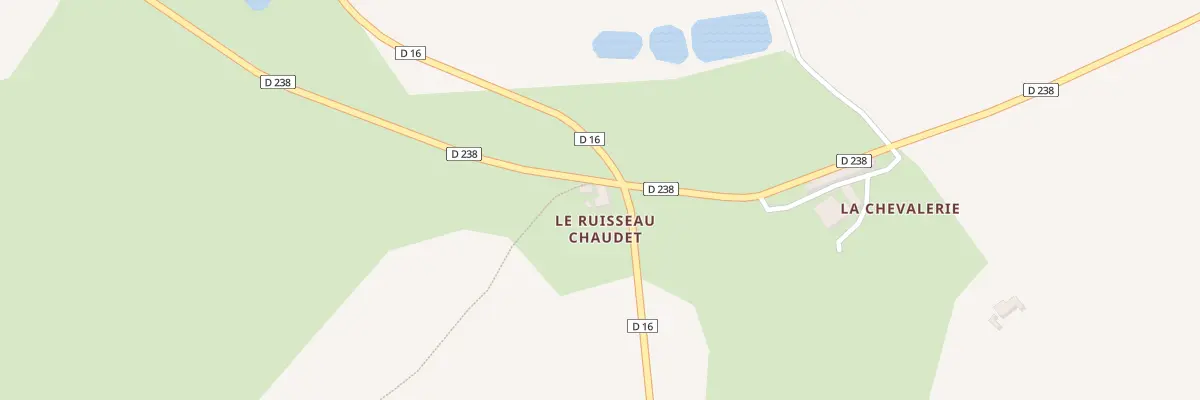 Plan du 1 Le Ruisseau Chaudet à Saint-Germain-de-Coulamer