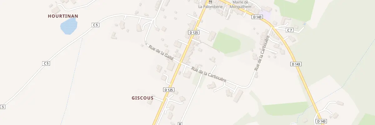 Plan du 19 Rue d’Espagne à Monguilhem
