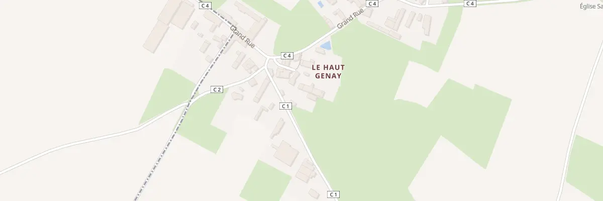 Plan du 5 Rte de la Plaine à Chérigné