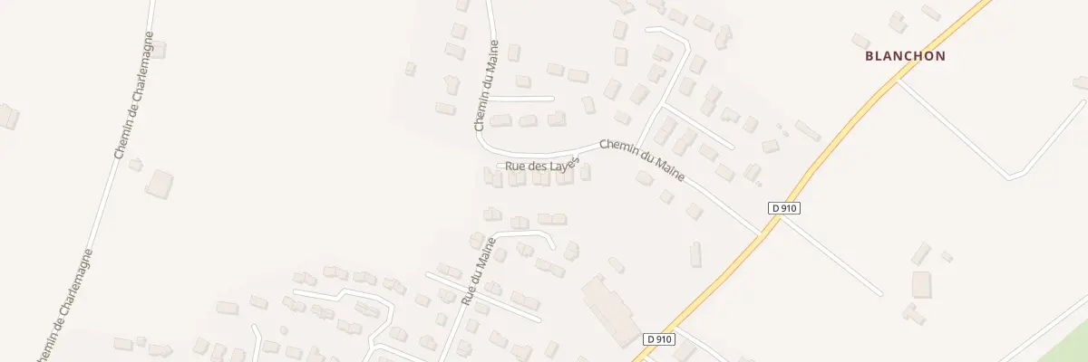 Plan du 6 Rue des Layes à Guîtres